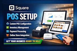 square pos setup, square inventory, square payment system