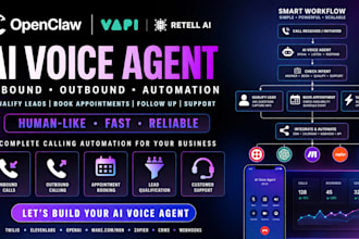 build vapi retell ai voice agent inbound outbound calling automation system