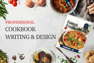 cookbook writer recipe cookbook layout design health kids recipe book formatting