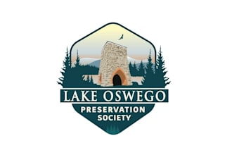 design iconic local preservation group logo