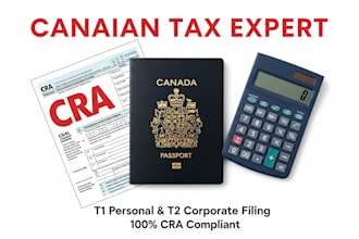 prepare your canadian t1 personal and t2 corporate tax returns