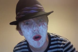 act as a mime juggling your LOGO or text