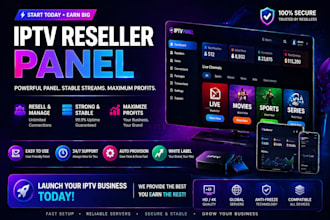 configure reseller panel, strong 8k, trex, sltv, lion ott, mega, reseller panel