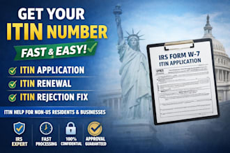 apply for itin number, irs itin application, itin renewal help