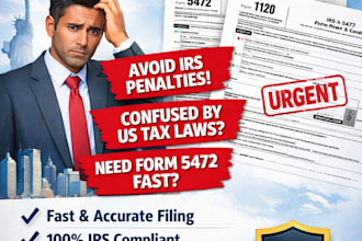 ilc irs form 5472 and 1120 for foreign owned llc fast