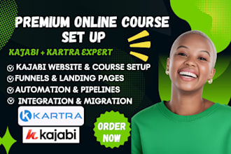 setup thinkific online course teachable course setup podia online course website