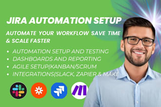be your jira expert, fix jira issues, jira setup, jira automation for business