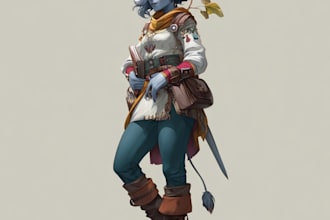 dnd character art and dnd character art