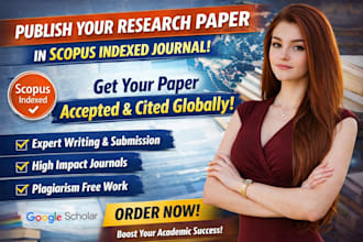 be your scopus journal publication, research paper publication, indexed journal