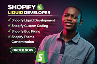 do shopify bug fixing, custom coding, fix shopify errors and liquid development