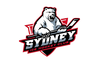 design thrilling super ice hockey team logo
