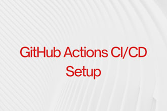 build github actions workflows and ci cd pipelines
