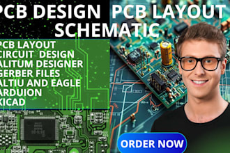 eagle cad pcb design, arduino programming, pcb fabrication services