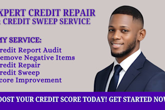 do 3b credit repair and sweep credit report dispute with inquiry removal