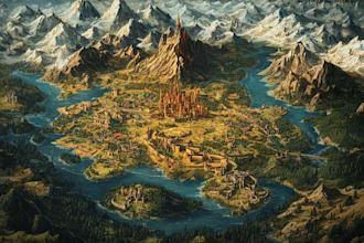 create your fantasy city map
