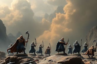 paint miniatures, warhammer, dnd, 40k, figures, dioramas