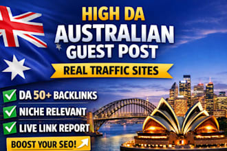 create powerful country targeted backlinks for australia SEO ranking