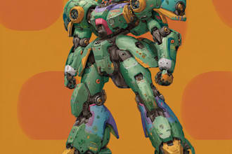 draw any concept, item, fantasy, armor, mecha weapon