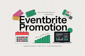 eventbrite website promotion, event promotion ticket sales, webinar marketing