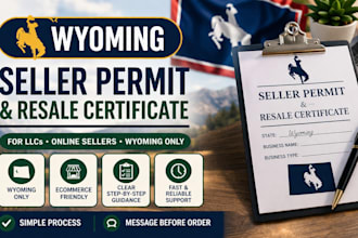 help you get wyoming seller permit and resale certificate