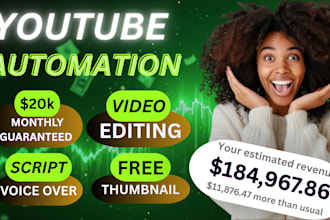 create youtube automation and faceless videos content creator
