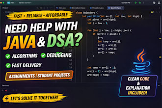 help you with dsa, and coding assignments quickly