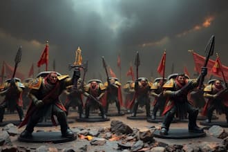 make your warhammer 40k and fantasy miniatures