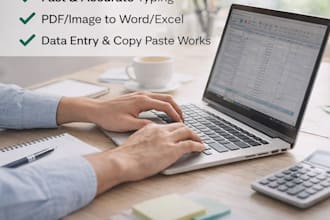 typing and data entry