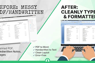 do fast bangla typing, data entry and PDF to word and word to pdf