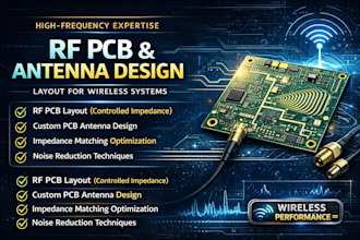 design rf pcb and antenna layout for wireless systems