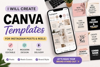 create canva templates for instagram posts and reels covers