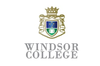 create a powerful prestigious logo for windsor college
