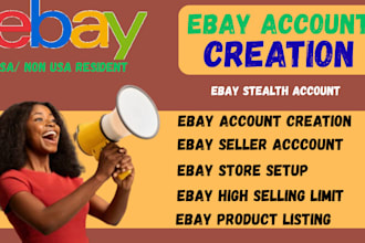 create unsuspended ebay seller account, ebay store setup ebay high selling limit