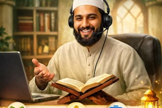 provide online quran classes for beginners step by step