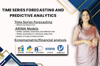build time series forecasting and predictive models using python, r, arima
