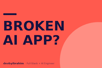 fix your vibe coded app, debug and make it production ready