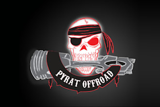 design classic attractive new logo for pyrat offroad
