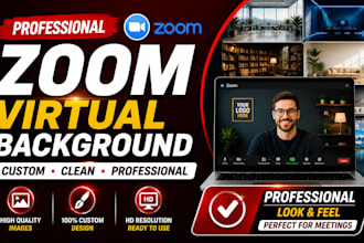custom virtual background for zoom meetings