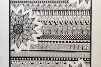 do any handmade mandala art