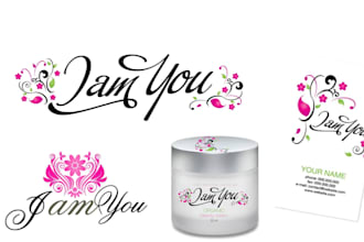 design cosmetic, photography, beauty logo with branding kit