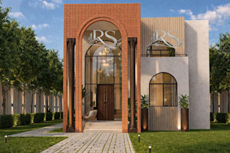 design exterior elevation with modern facade concepts