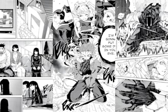 do shonen anime comic book illustration manhwa light  novel webtoon manga artist