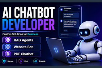 build ai agents, chatbot and rag system trained on your data