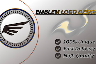 design 3d clean badge, shield, circle, seal, stamp, monogram emblem logo