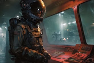 sci fi illustration and sci fi art