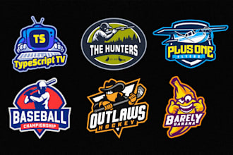 design custom mascot for sport, business, school
