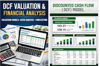 do financial projects as dcf valuation, and fundamental analysis in excel