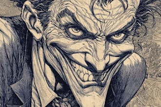 comic book illustration with comic book illustrator