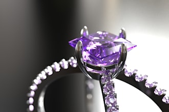 create 3d jewelry models  ready for prodaction