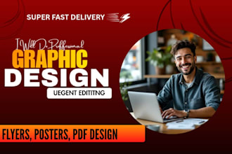 design modern flyer, brochure, booklet or pamphlet